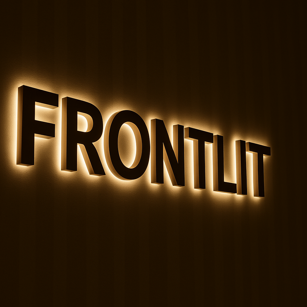 Backlit and Frontlit Signs Abu Dhabi